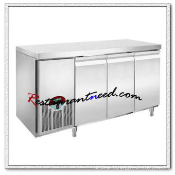 R303 1,8 м 3 двери роскошных Fancooling холодильник undercounter морозильник